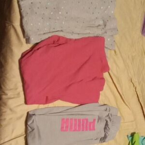3 Pairs Of Girls Leggings